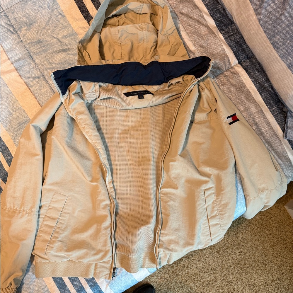 Tommy Hilfiger Beige and Windbreaker for Men